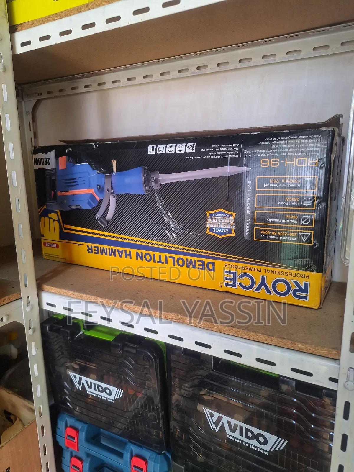 Royce Jack Hammer Demolition Hammer 2,800w