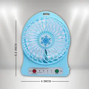 Mini Portable Multifunctional Rechrgeable Fan