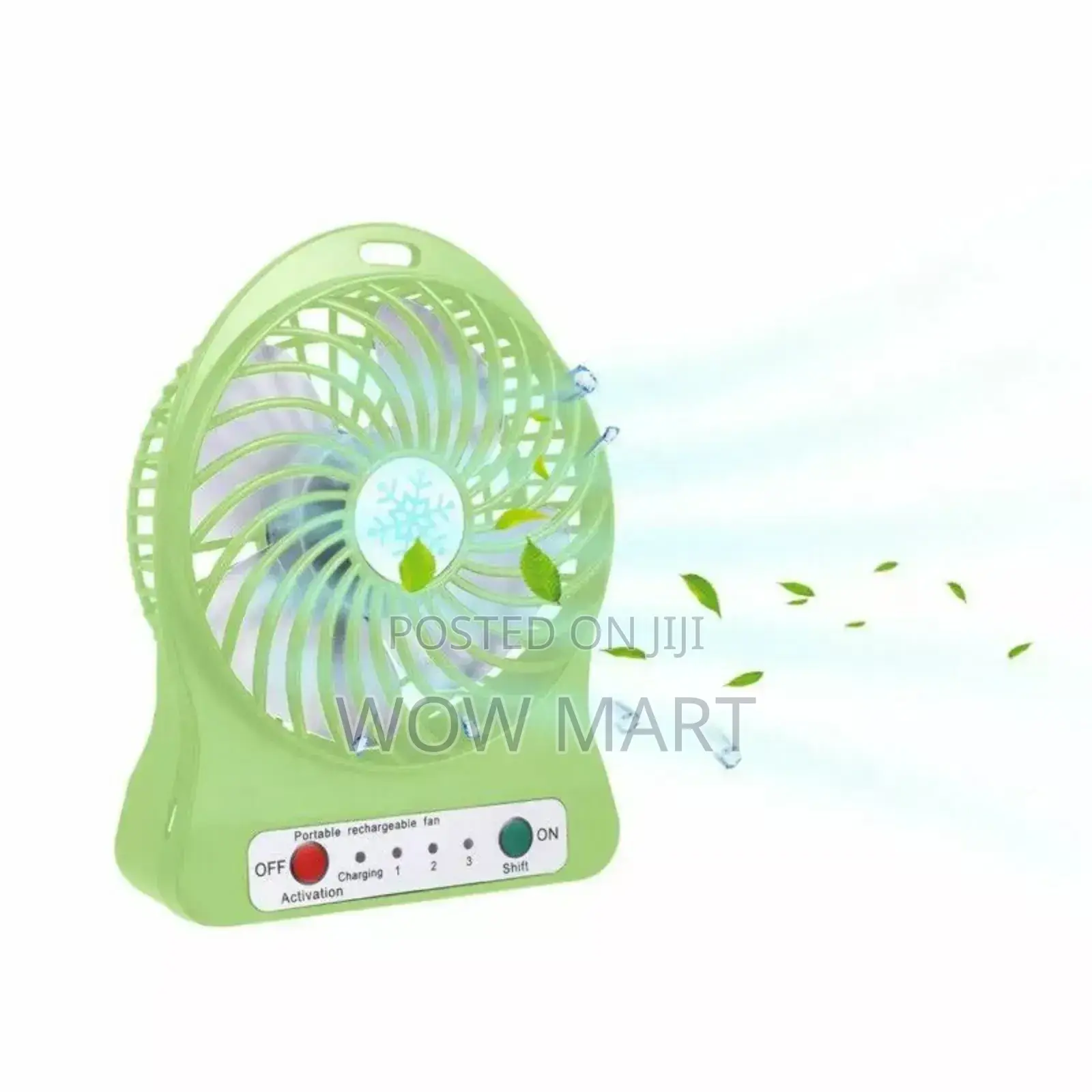 Mini Portable Multifunctional Rechrgeable Fan