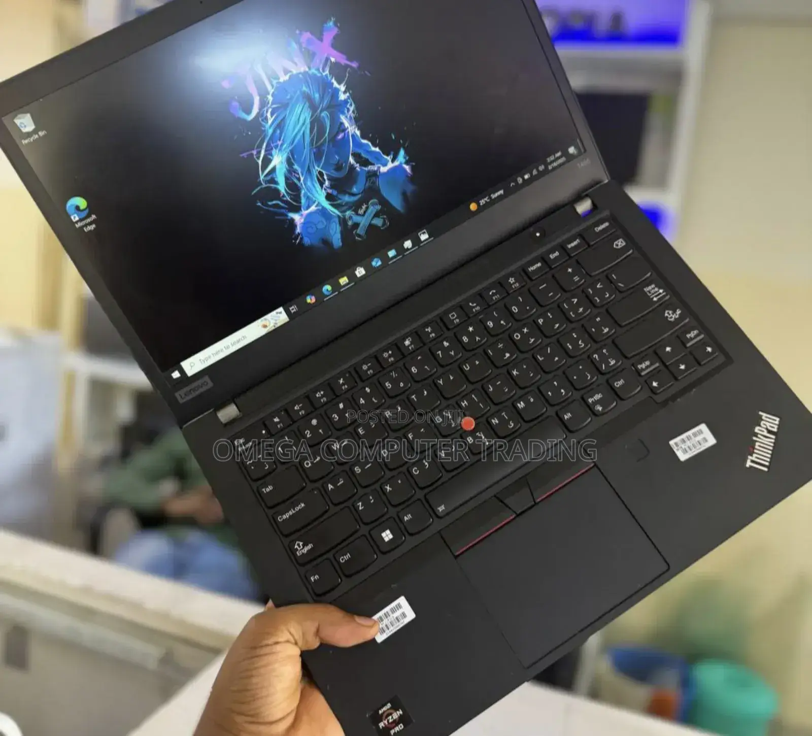 New Laptop Lenovo ThinkPad X1 Carbon 16GB AMD Ryzen 5 SSD 512GB