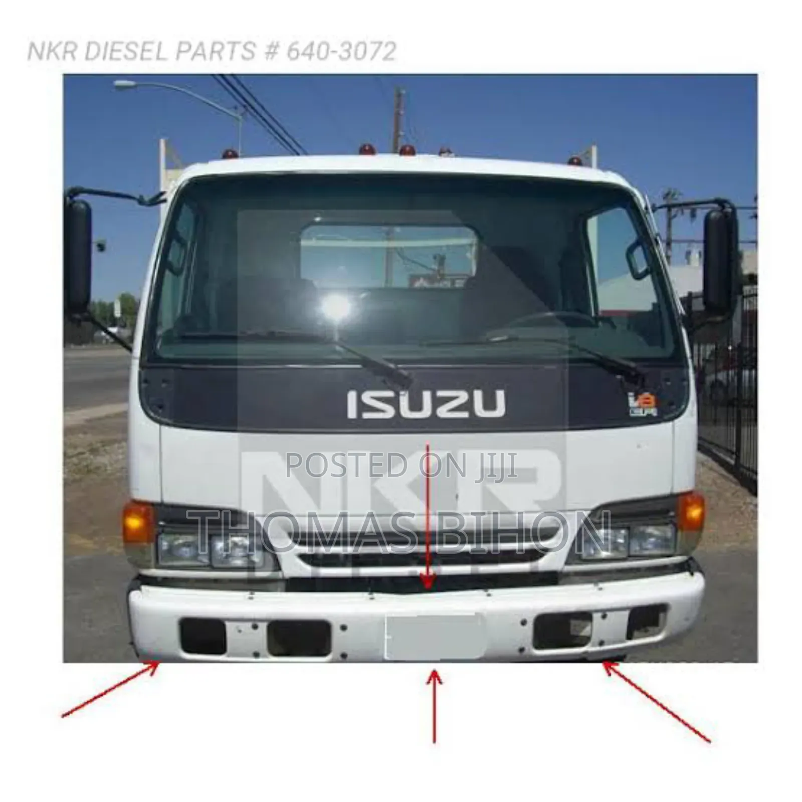Isuzu Elf Truck 1998 Off White