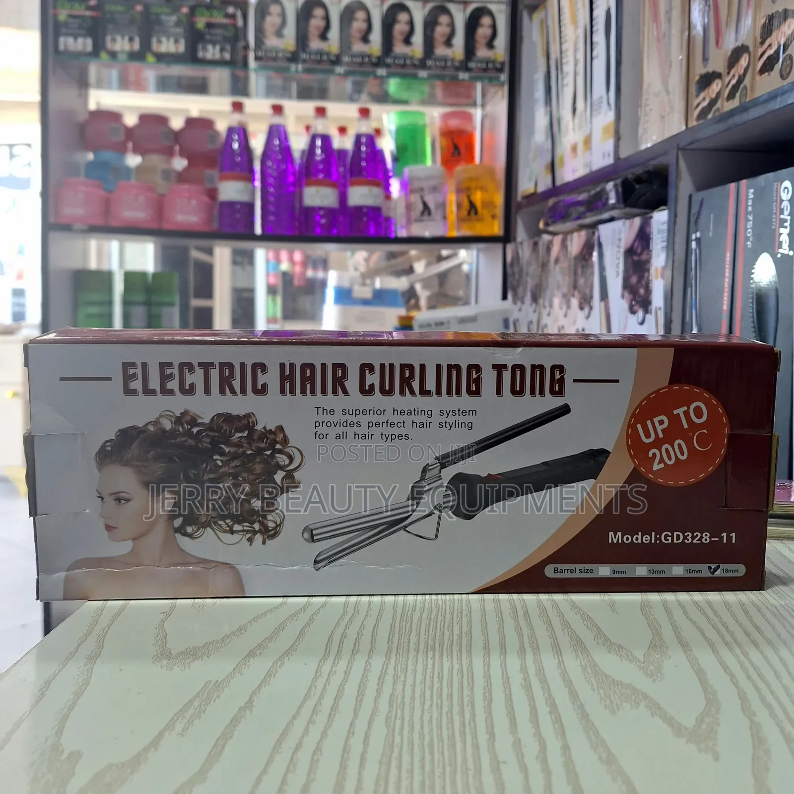Electric Hair Curling Tong - ፀጉር ፐብሊስ መስሪያ