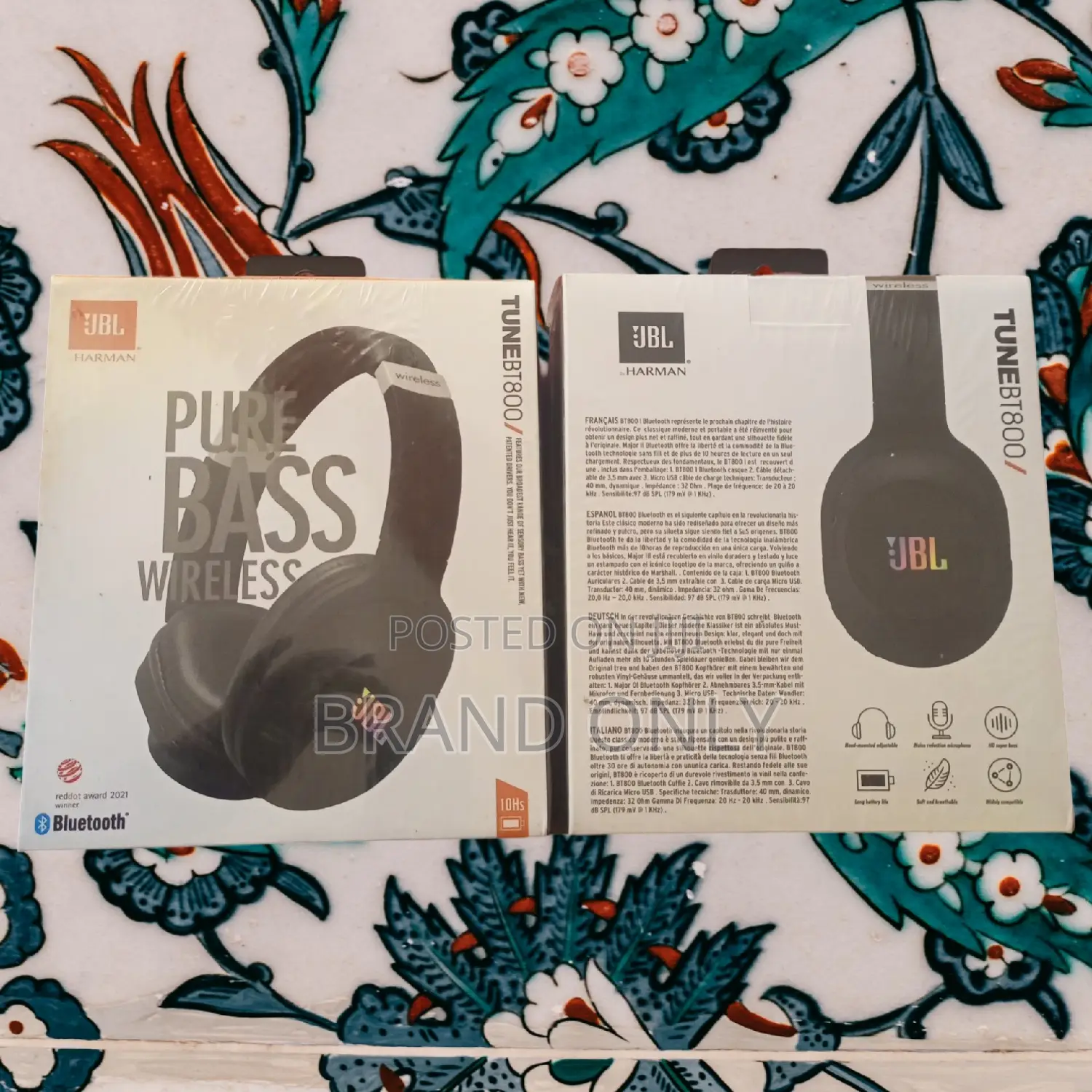 JBL 800BT Gentle Customize, Sound Preferences