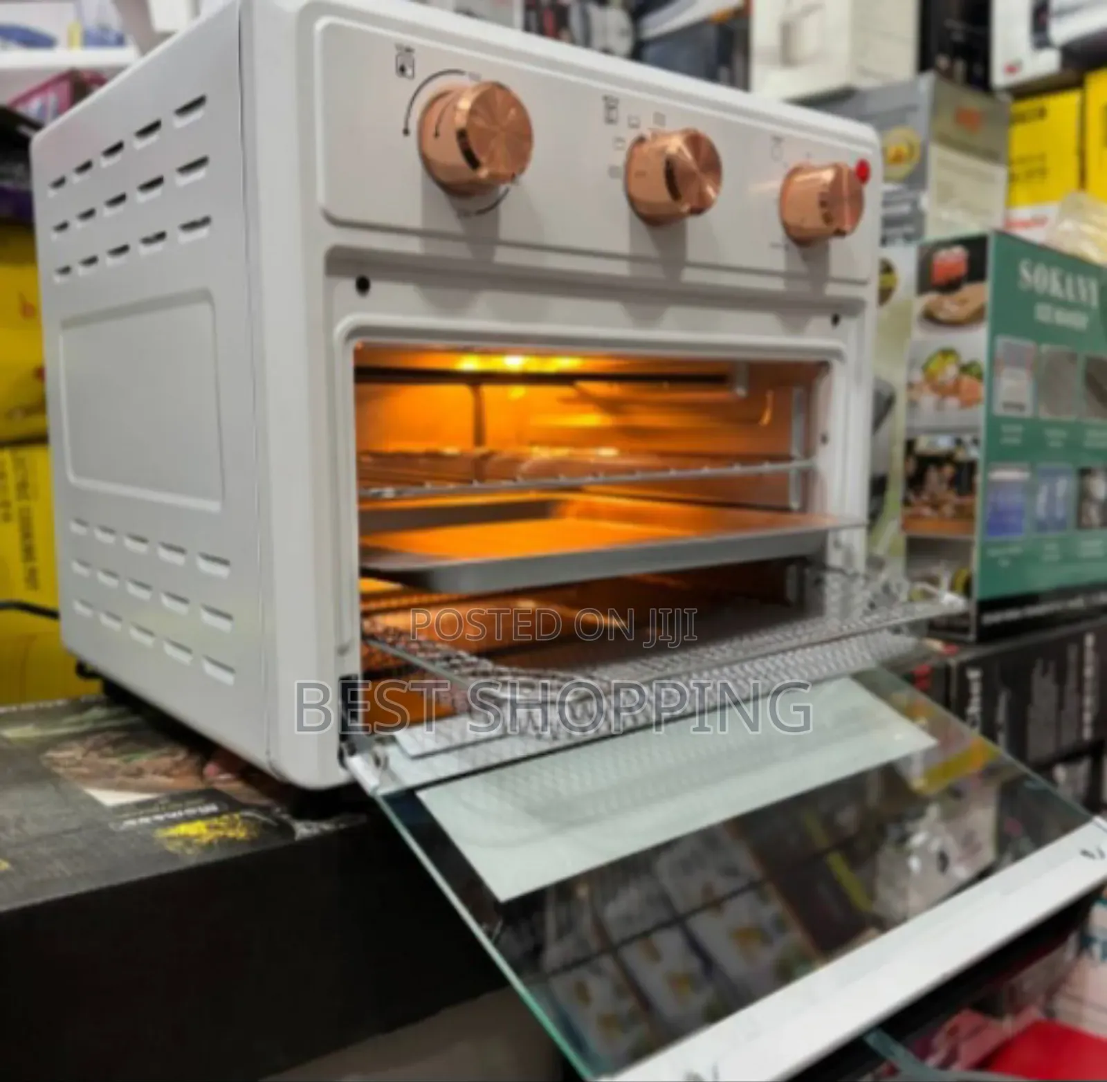 Boma Air Fryer With Oven 28 Liter ያለዘይት መጥበሻ ከ ኦቨን ጋር