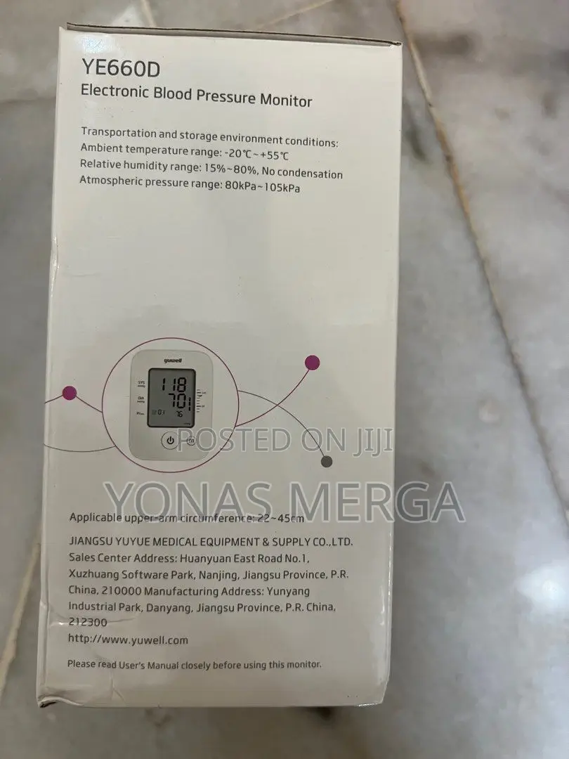 Electronic Blood Pressure Monitor፴虛bp Monitoring፭車የደም ማሽን