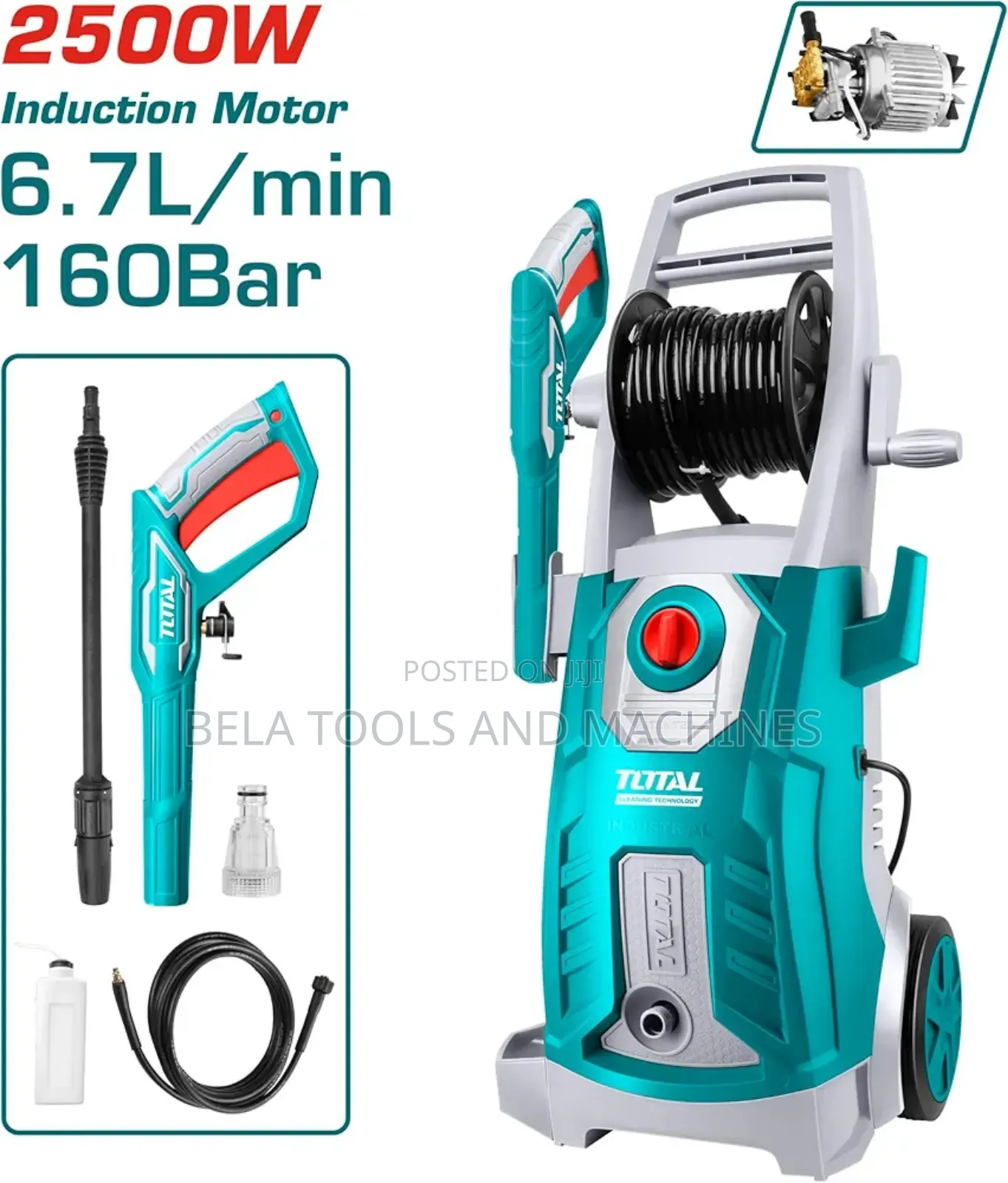 Total Pressure Washer 2500w