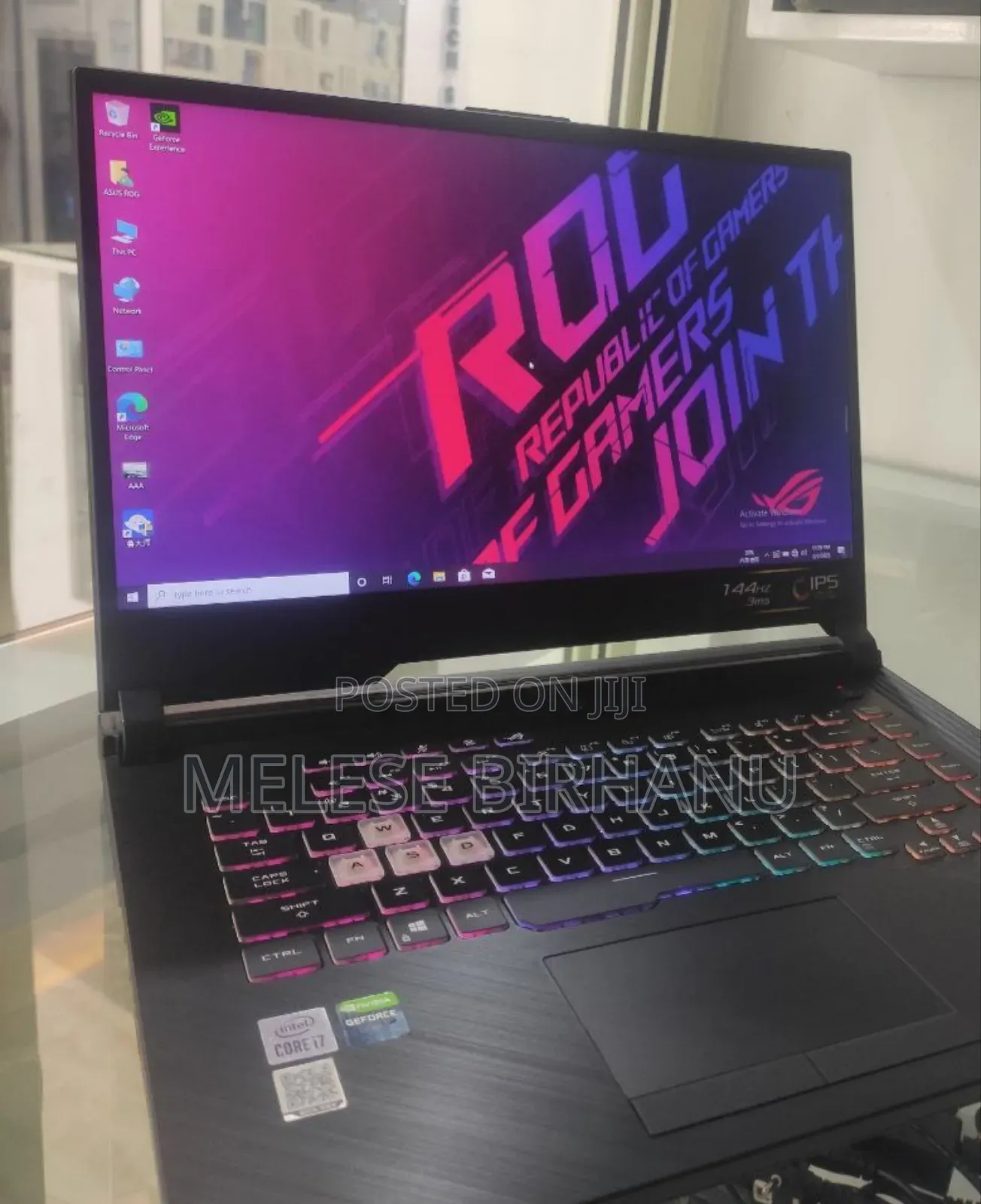 New Laptop Asus ROG Strix G15 16GB Intel Core I7 SSD 512GB