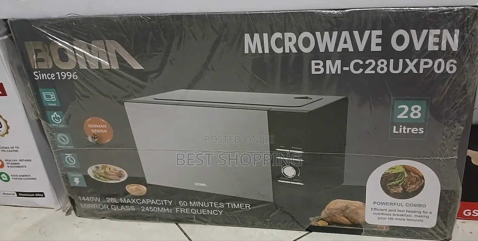 Bomn Wicrowave 28 Liter Germany Design