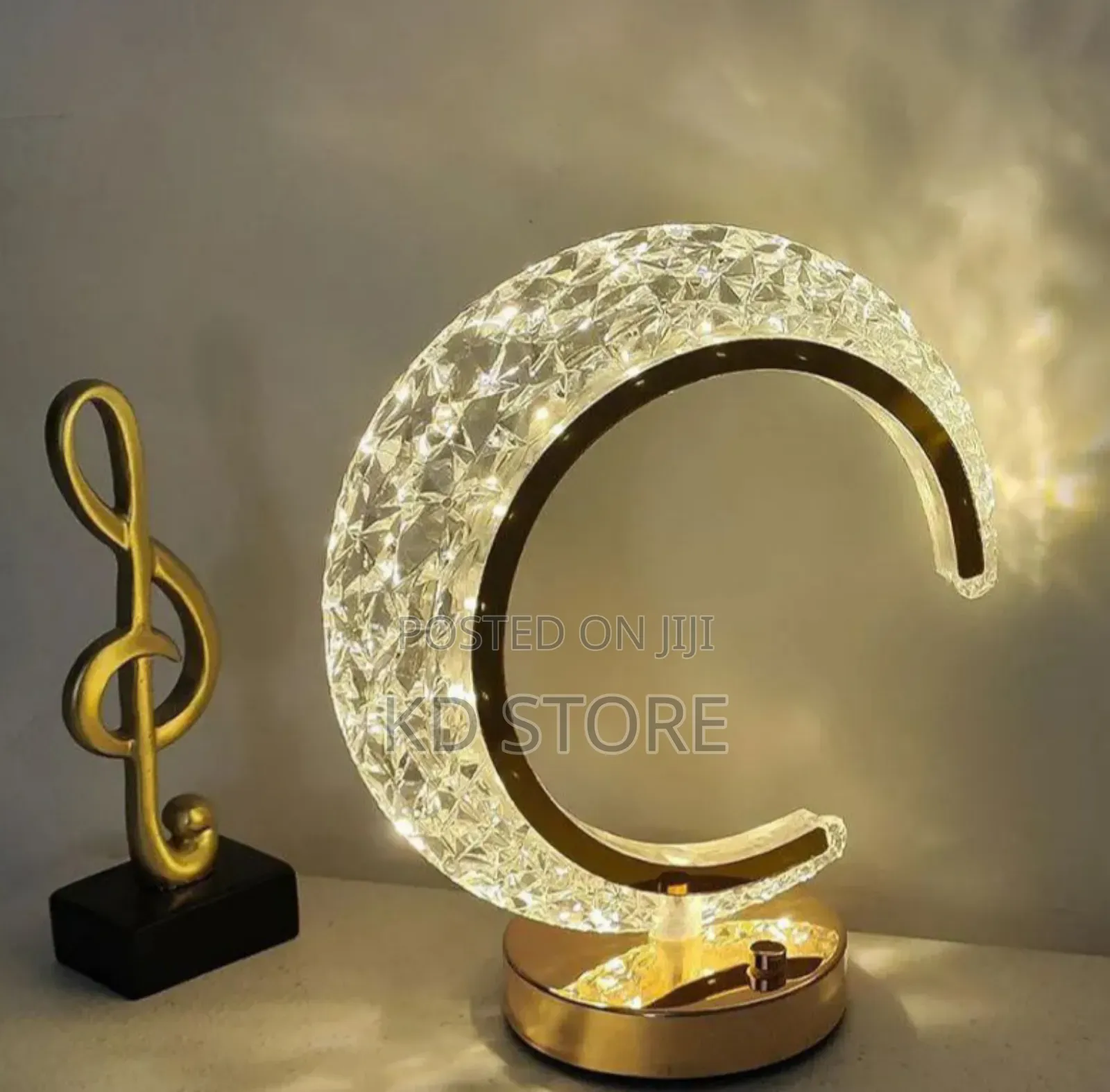  LED Crystal Table Lamp