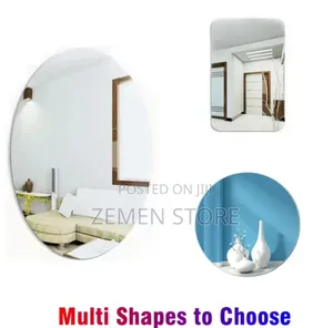 Self-Adhesive Mirror Sticker – Stylish Unbreakable