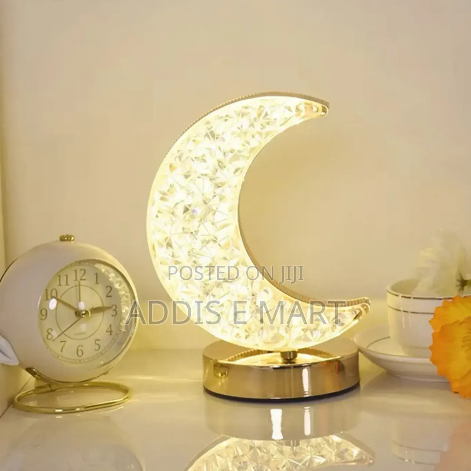 Color Changing LED Crystal Table Lamp