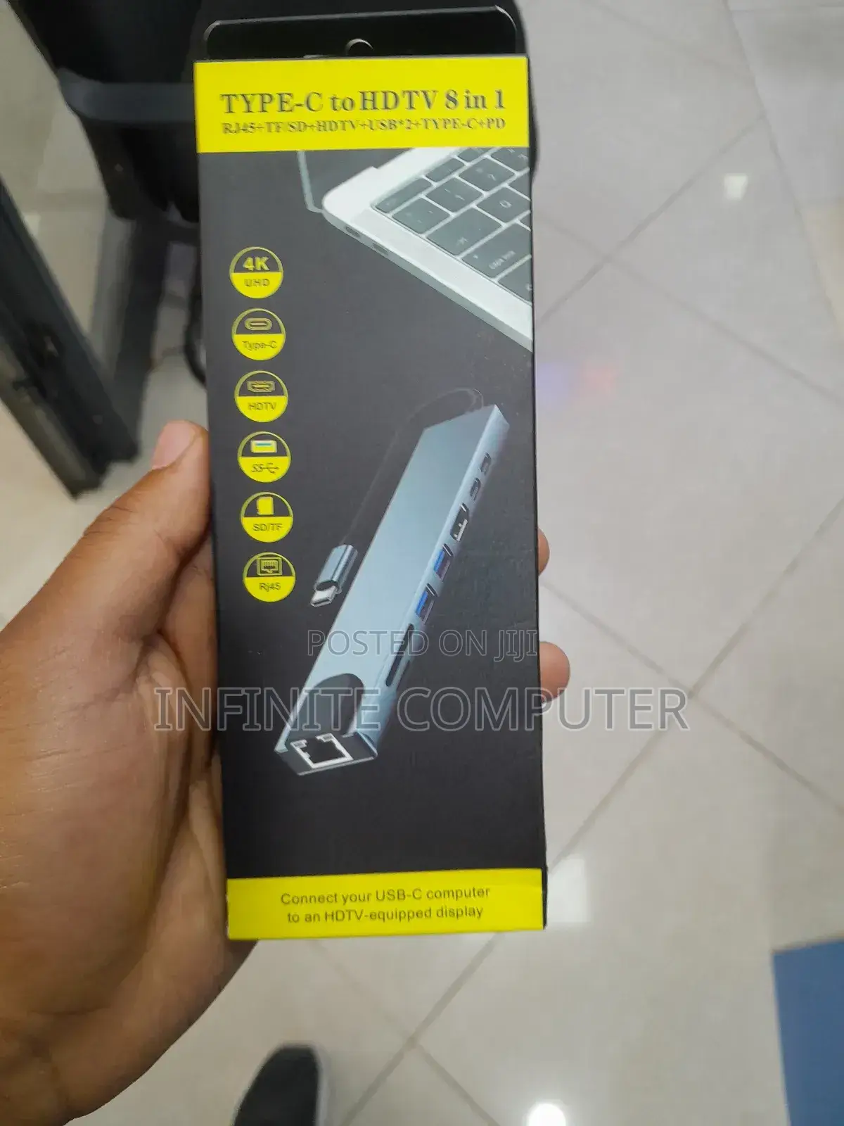 Type C to HDTV 8 in 1