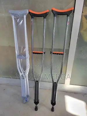 Photo - Walking Crutche With Quick Easy Adjustment፵外crutches0₫ክራንች