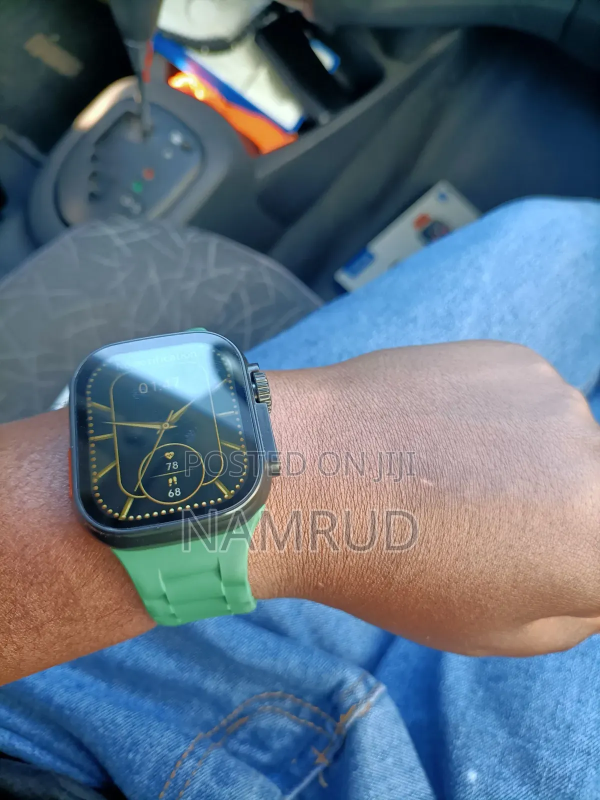 Smart Watch Fullscreen With 3 Straps