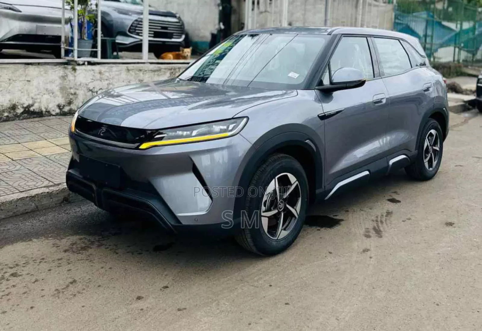 New BYD Yuan Up 2024 Gray