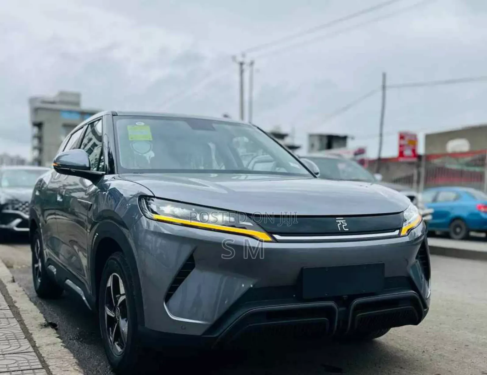 New BYD Yuan Up 2024 Gray