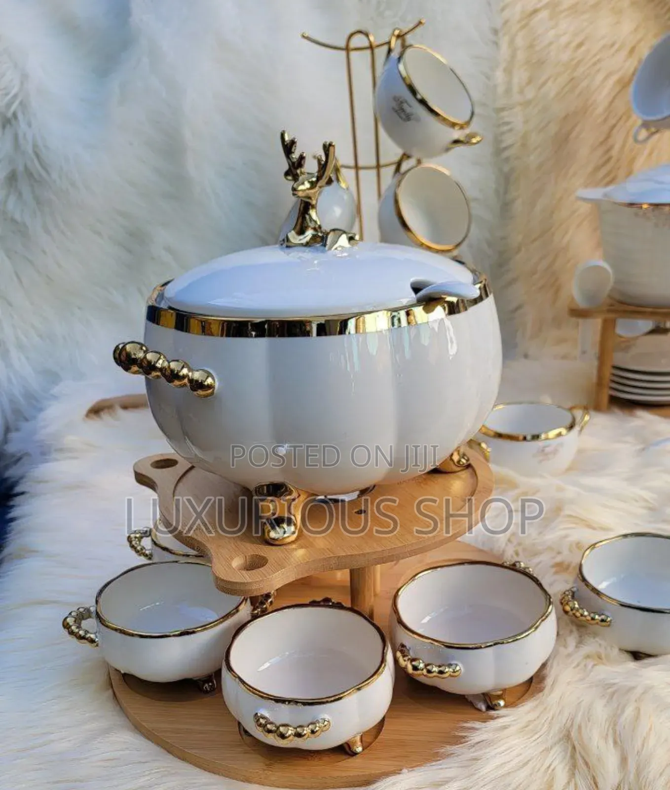 የሾርባና ሌሎች ምግቦች ማቅረቢያ