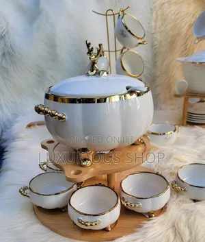 የሾርባና ሌሎች ምግቦች ማቅረቢያ