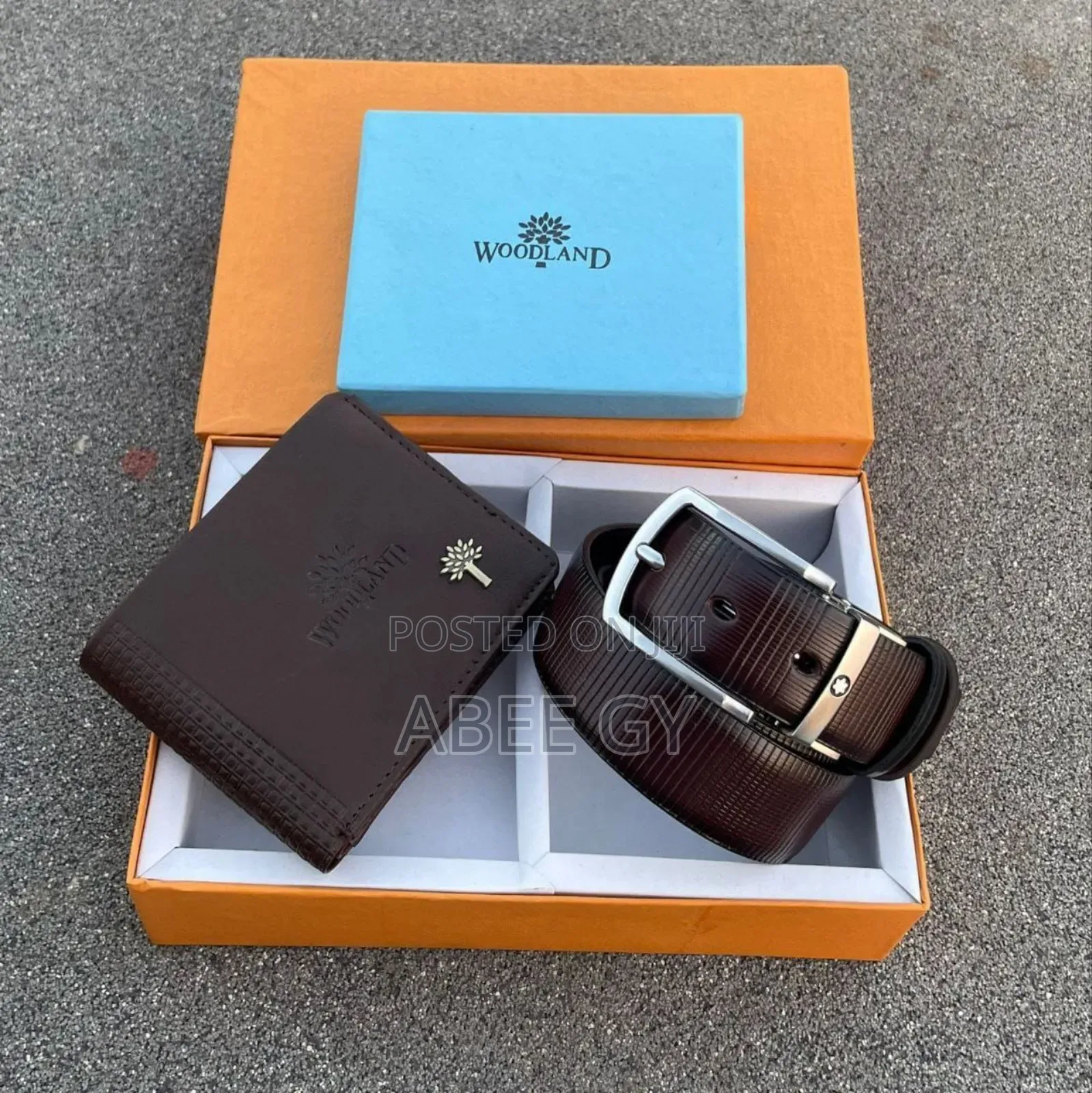 International Brands Wallet + Belt Combo
Leather Strap