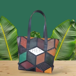 Photo - Womens Leather Tote Bag