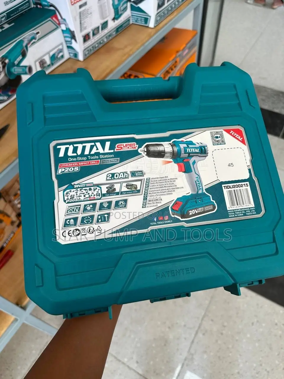 Total Chargeable Drill Plastic Chuck