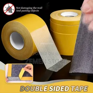 Photo - Double-sided Nano Gel Carpet Tape – Reusable Strong