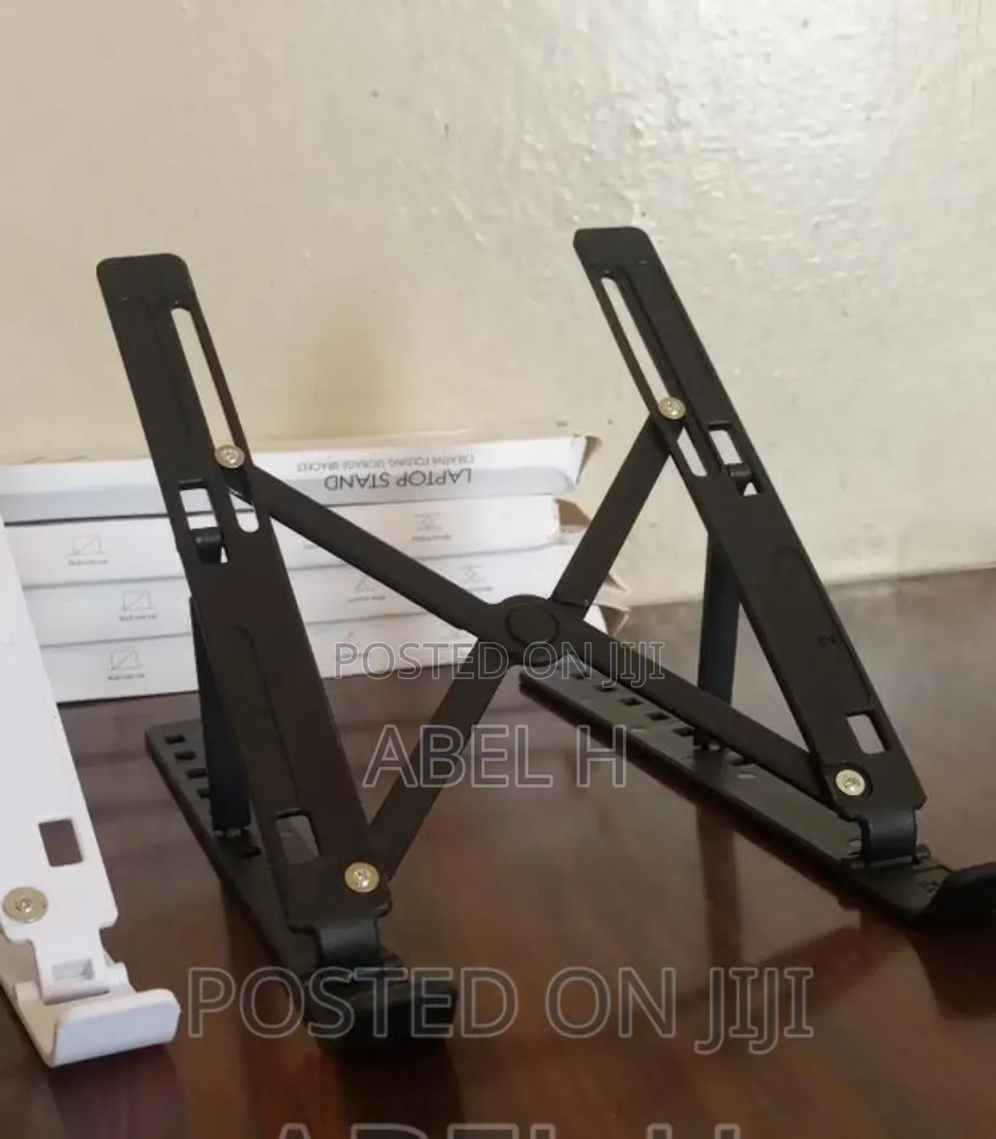 2PCS Laptop Stand Aluminum Metal | የብረት የላፕቶፕ ማስቅመጫ