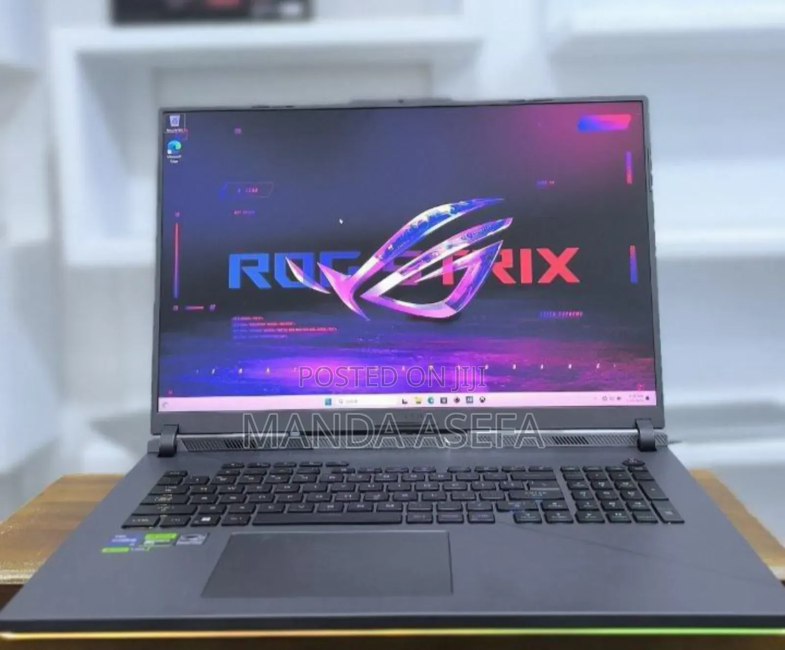New Laptop Asus ROG Strix G17 32GB Intel Core I9 SSD 1T