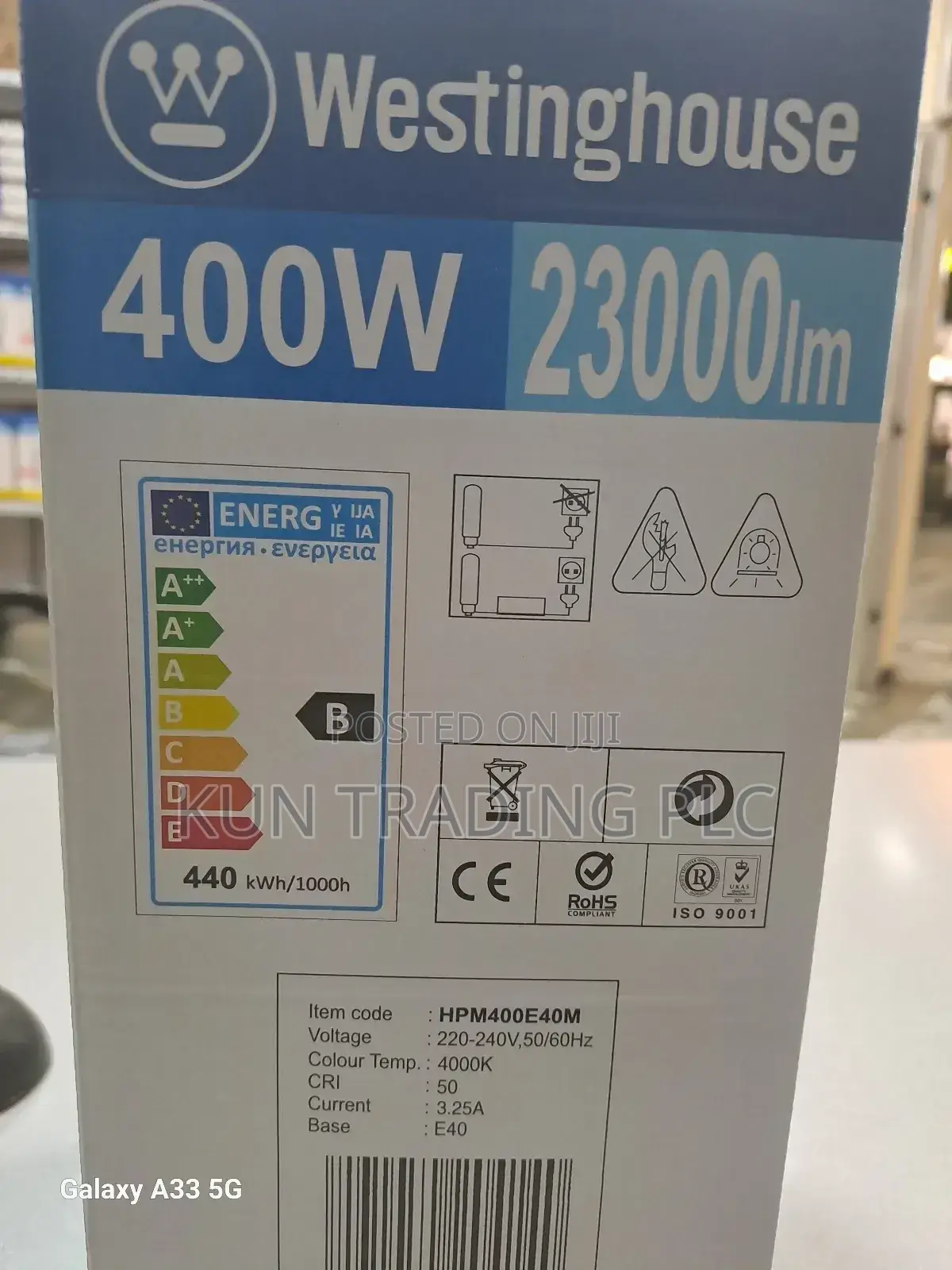 Mercury Lamp 400watt