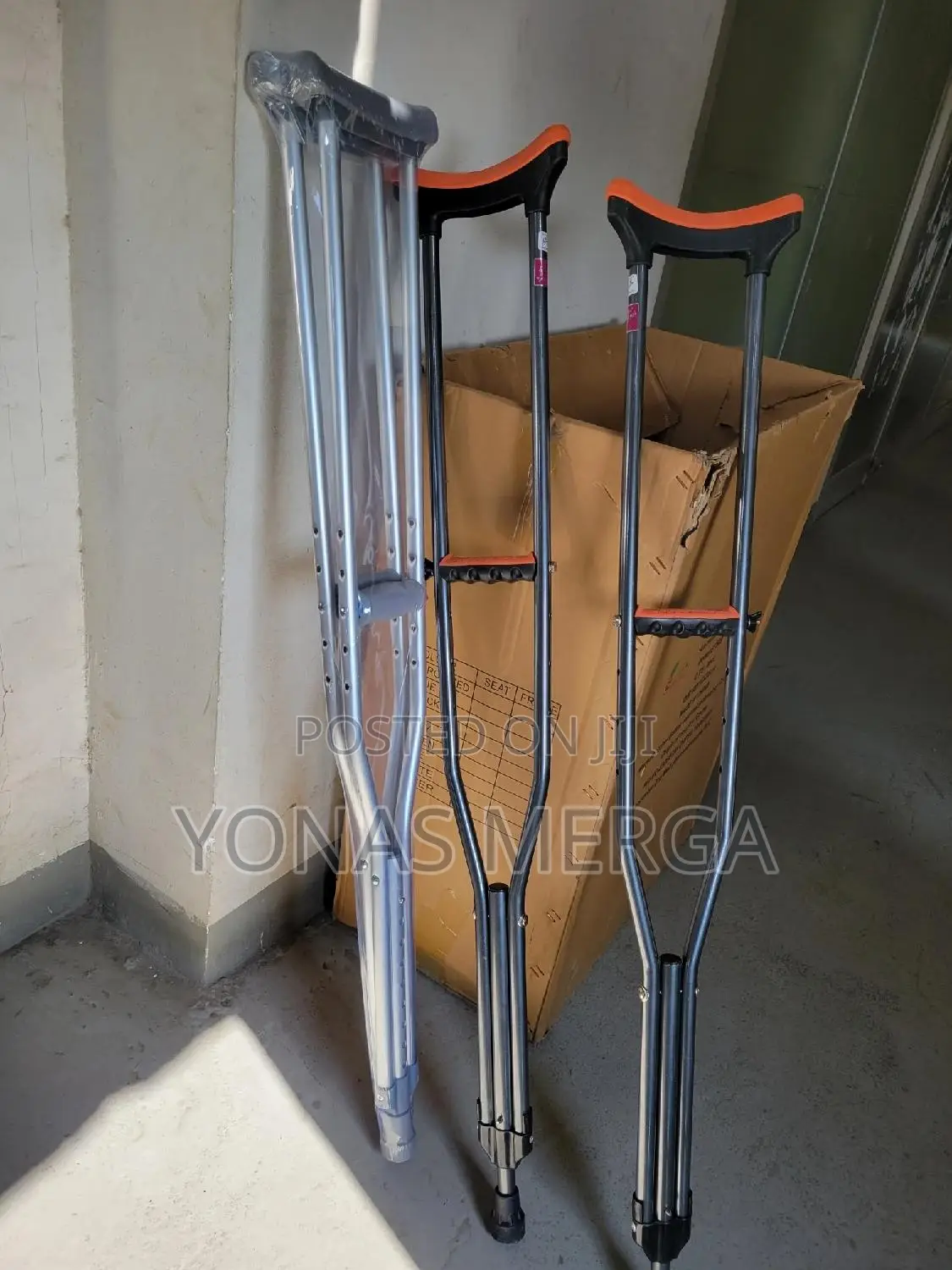 Crutches Aluminium Under Arm-Youth(Medium)፶怪crutches1∂ክራንች