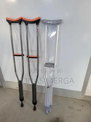 Photo - Aluminum Crutches፴鄔axillary Crutches፼示walking Cane Elderly