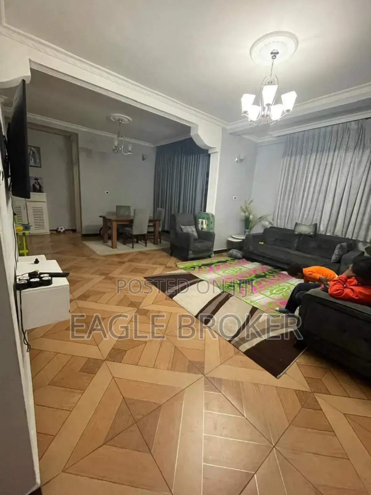 Furnished 3bdrm Apartment in Eagle Broker, Yeka for sale