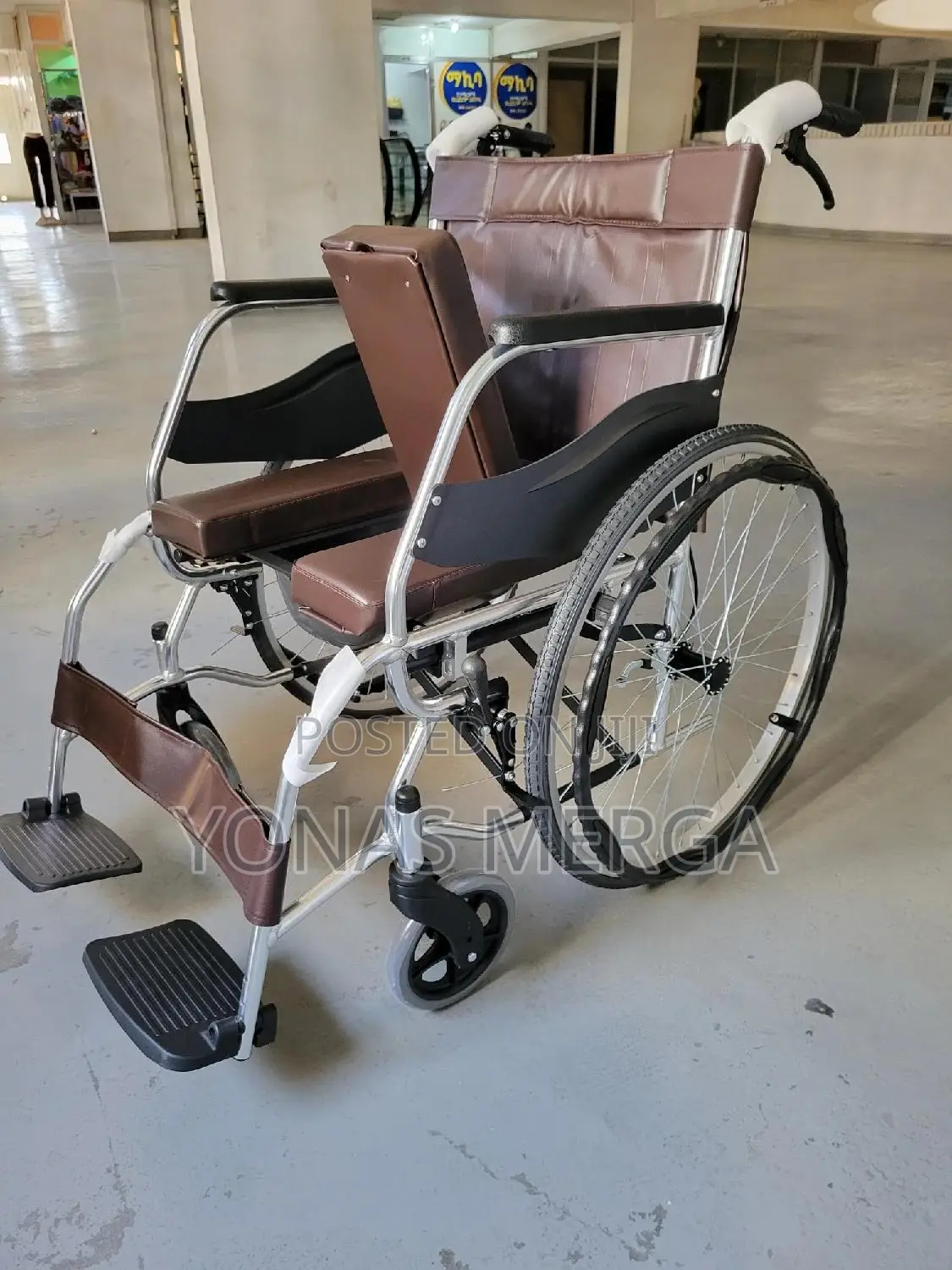 Simple Wheelchair, for Traveling, Outings—Wheelchair〖-ዊልቼር