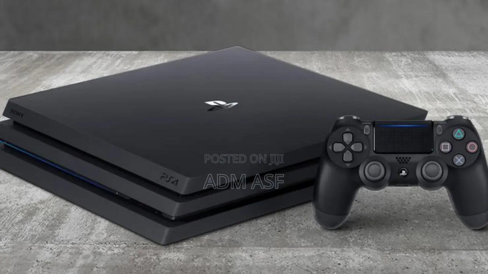Playstation 4 Pro With One Joystick