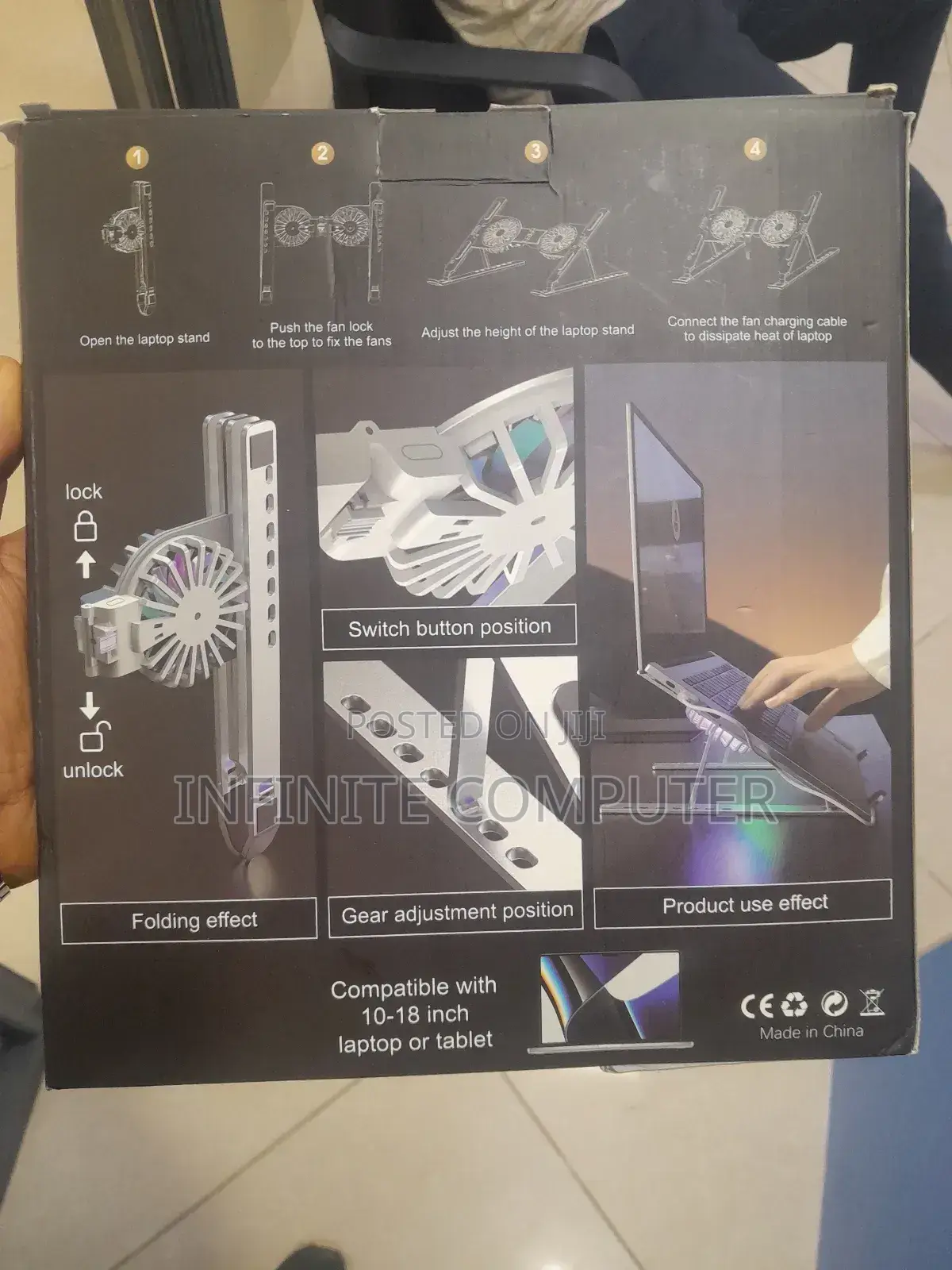 Laptop Stand With Fans