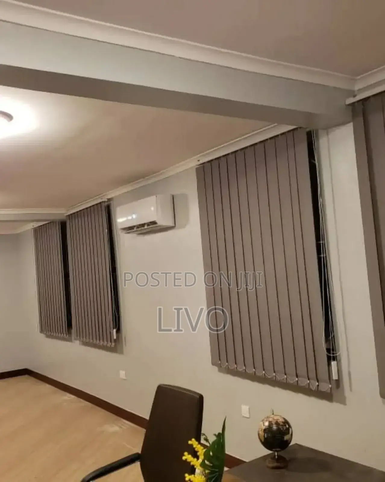 Curtains, መጋረጃ ,Office Curtains, Vertical Curtain Blind