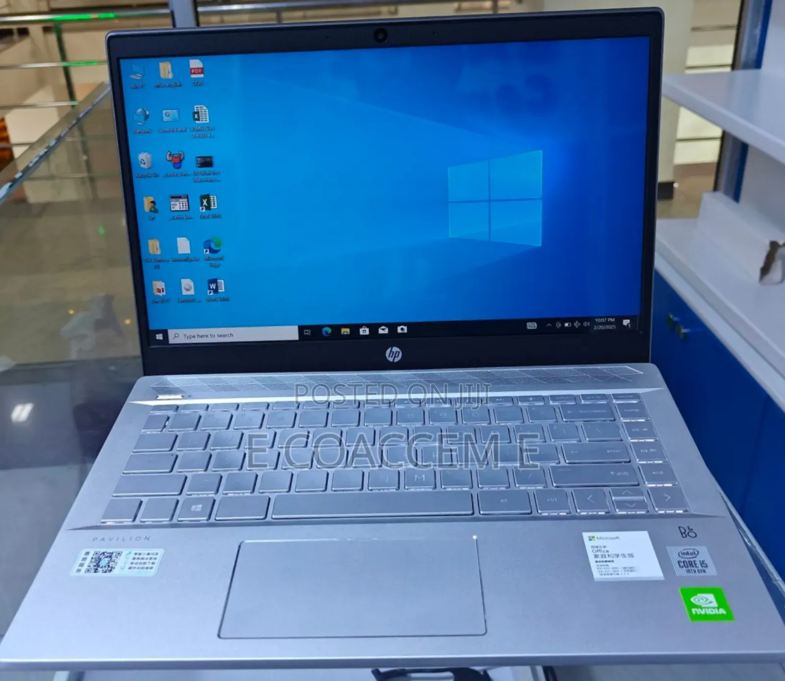 New Laptop HP 16GB Intel Core I5 SSD 512GB