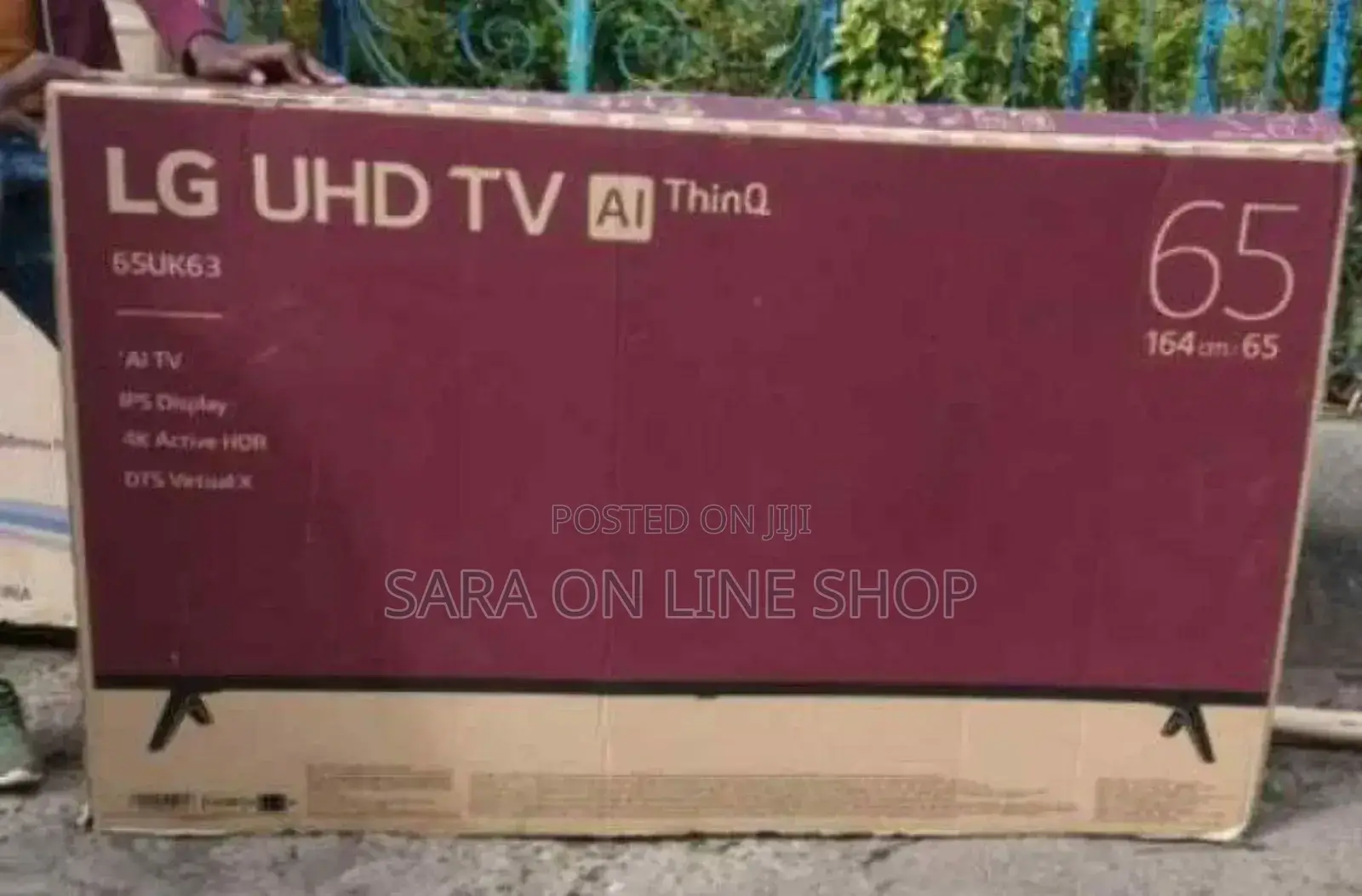 Lg 65” Uhd Smart Tv (Model: Uk63)