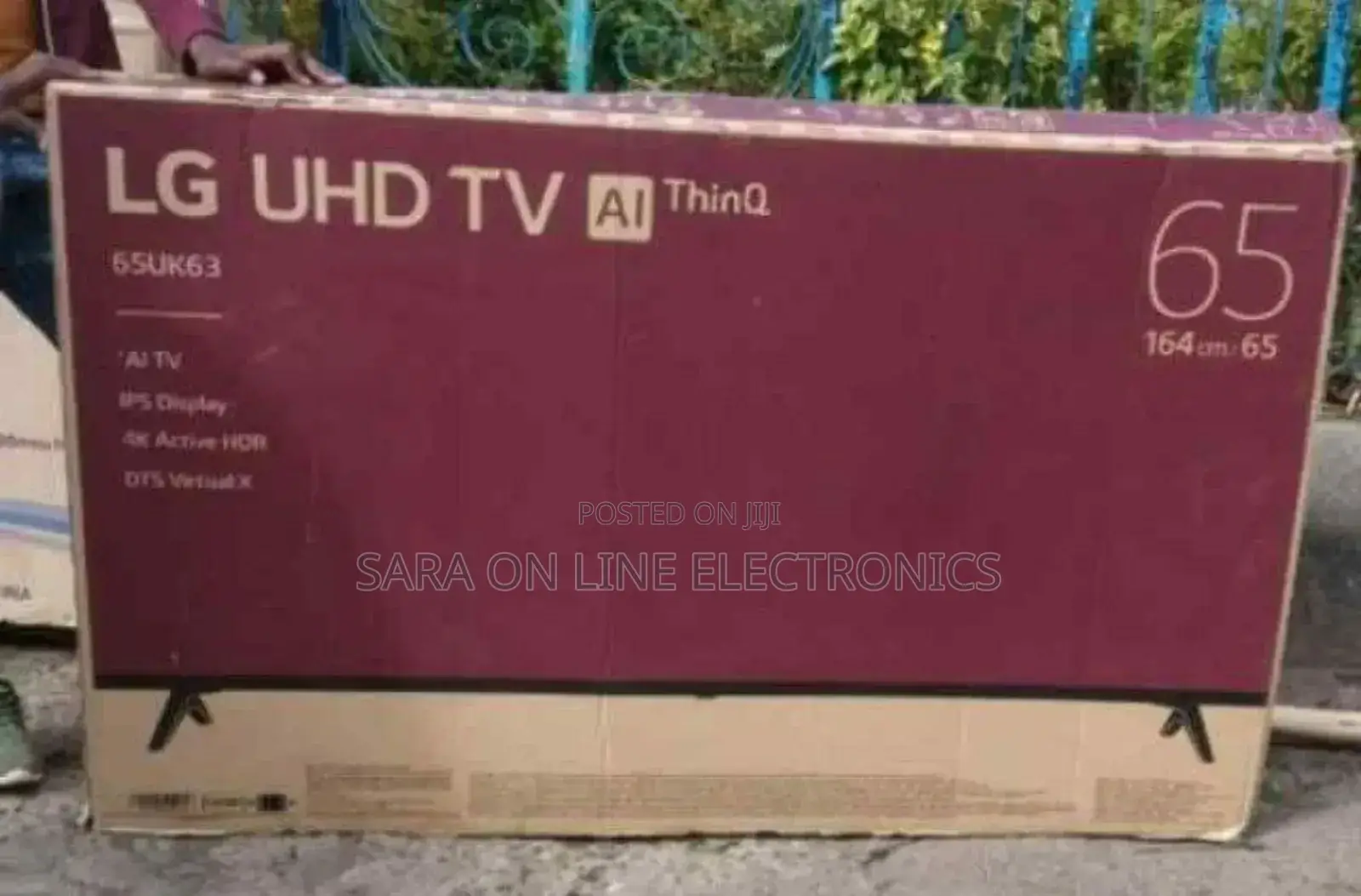 Lg 65” Uhd Smart Tv (Model: Uk63)