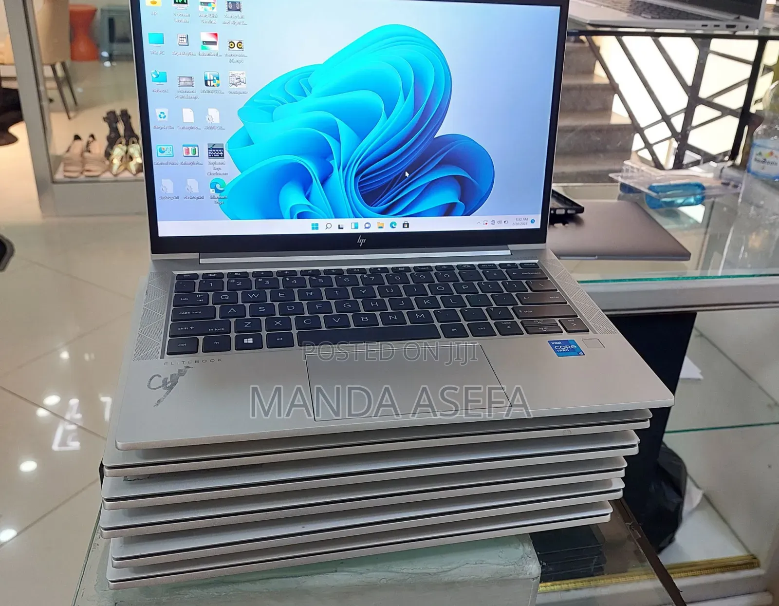 New Laptop HP EliteBook 830 G8 16GB Intel Core I5 SSD 512GB