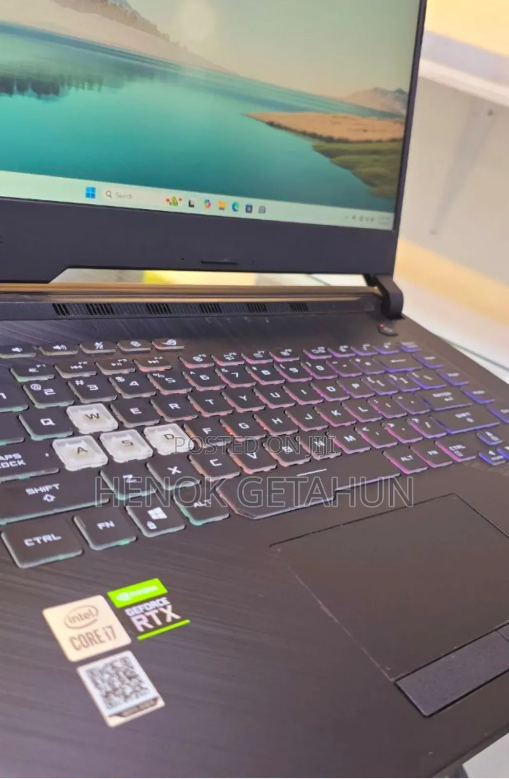 New Laptop Asus ROG Strix G15 16GB Intel Core I7 SSD 512GB