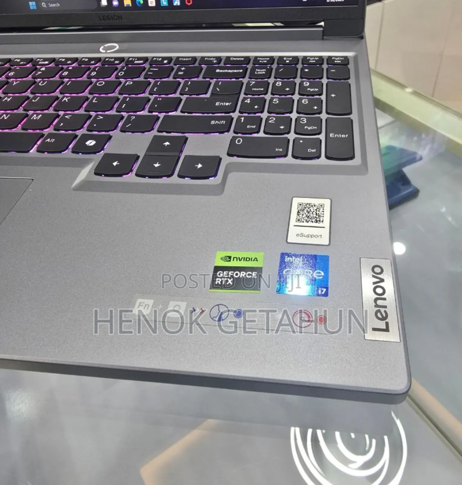 New Laptop Lenovo Legion 5 16GB Intel Core i7 SSD 1T