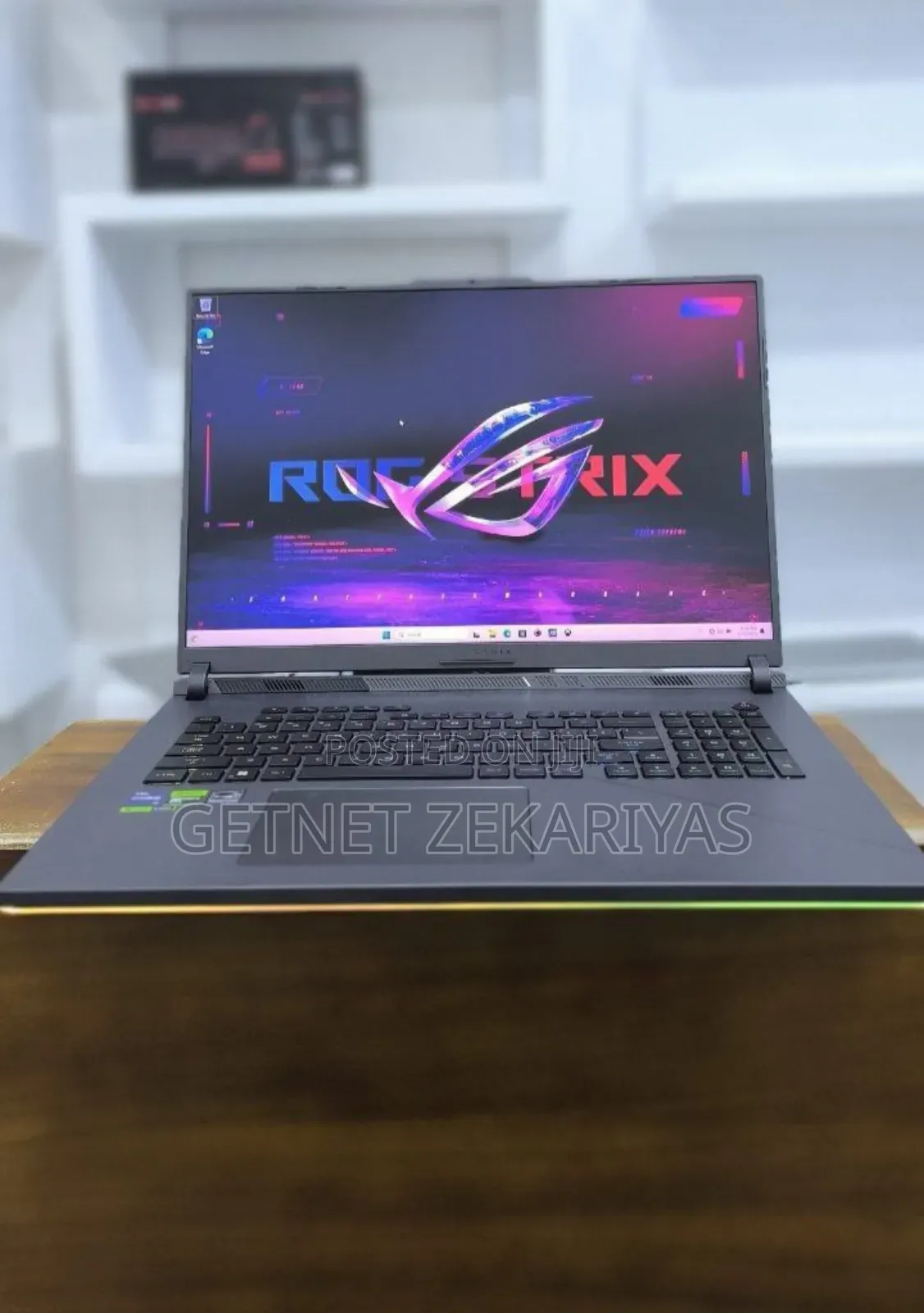 New Laptop Asus ROG Strix G17 32GB Intel Core I9 SSD 1T