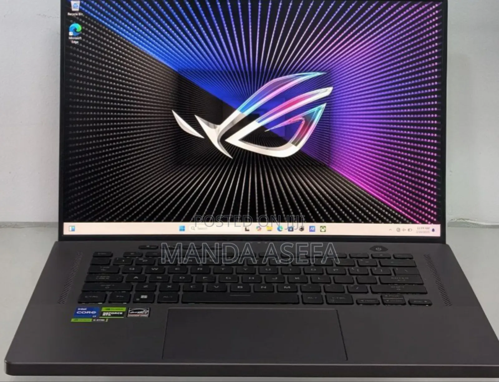 New Laptop Asus ROG Zephyrus G15 16GB Intel Core I7 SSD 512GB