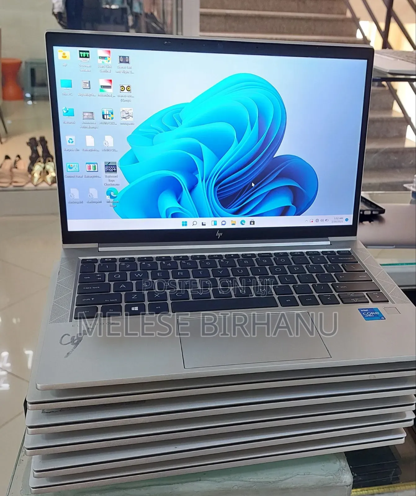 New Laptop HP EliteBook 830 G8 16GB Intel Core I5 SSD 512GB