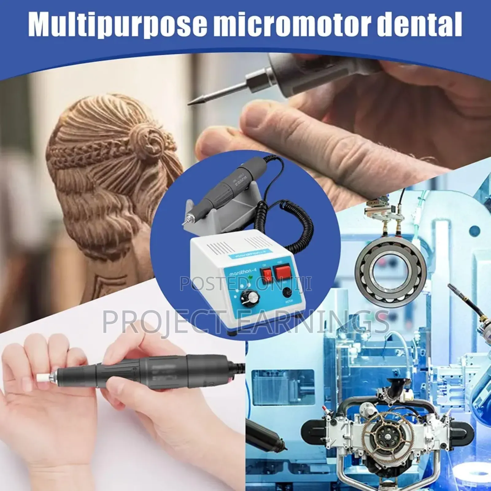 Multipurpose High Precision Micromotor