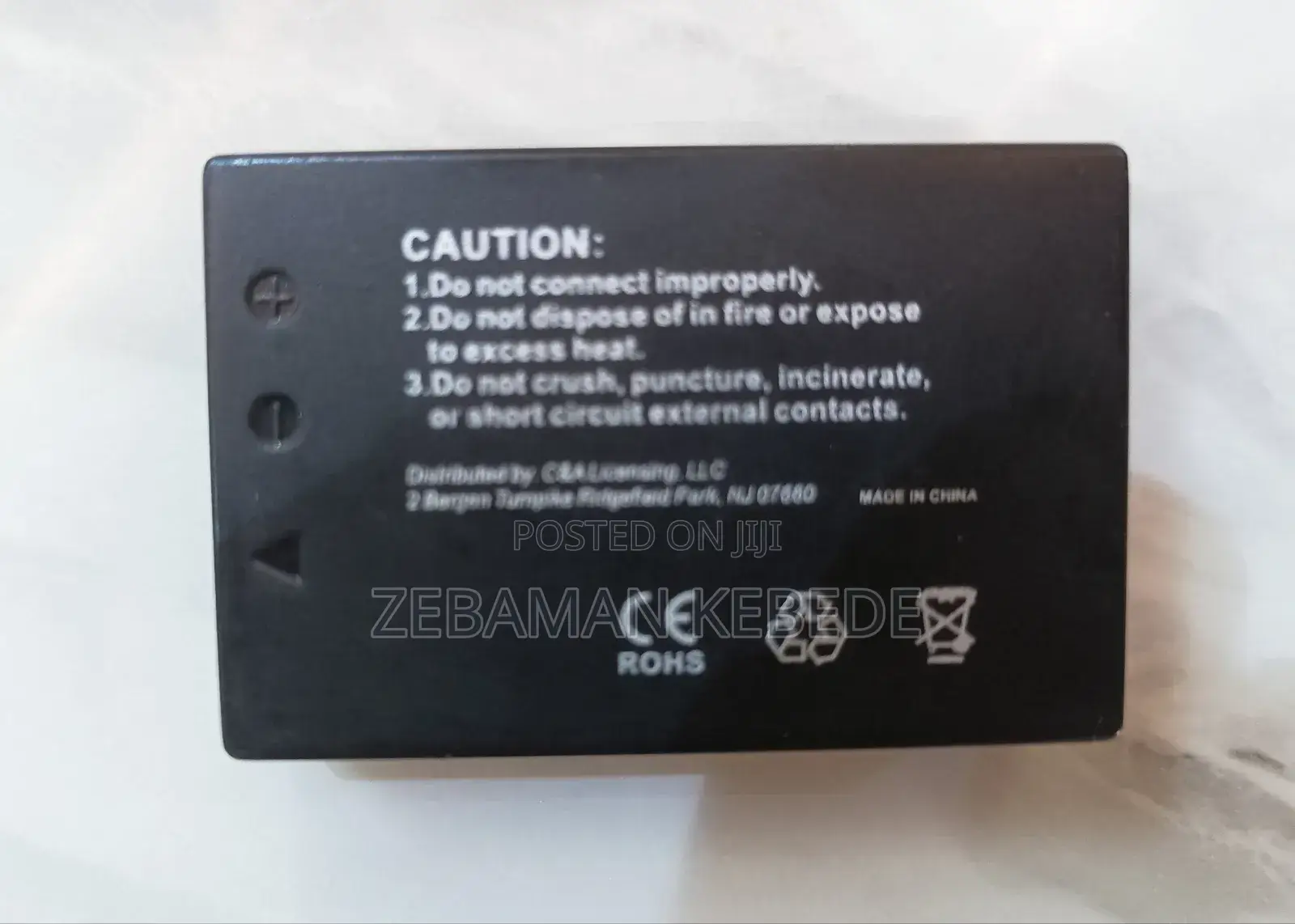 Polaroid Battery for Canon Nikon Camera Lpe12 Series
