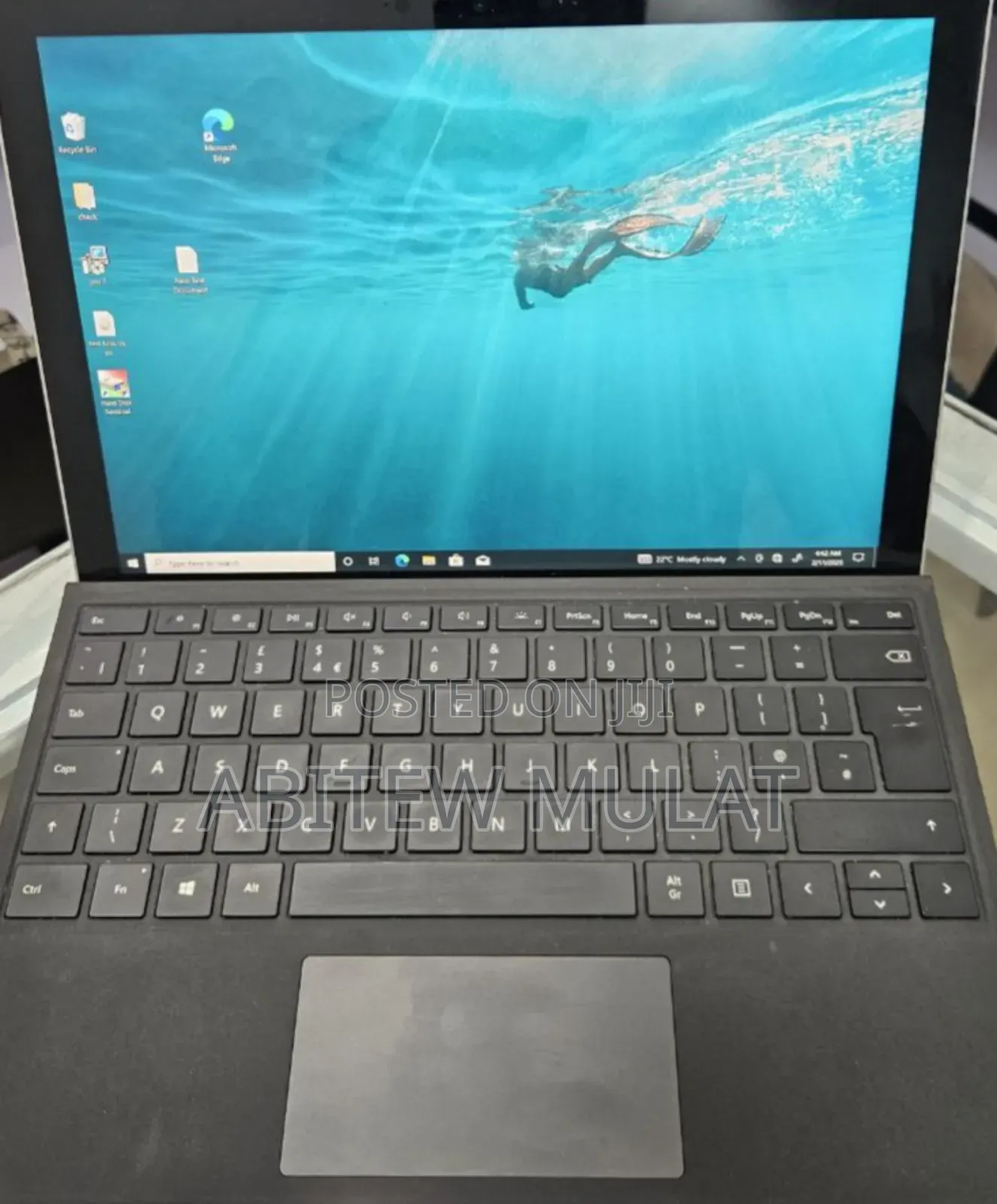 New Laptop Microsoft Surface Pro 7 16GB Intel Core I7 SSD 256GB