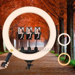 Photo - Bright 22" Ring Light for for Photos and Videos