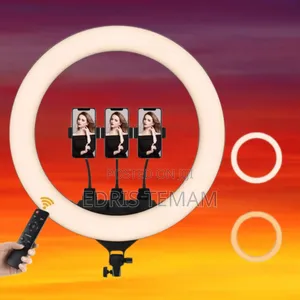 Photo - 22" Ring Light With Adjustable Glow